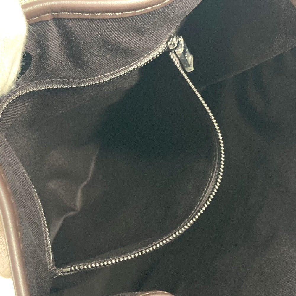 DOLCE&GABBANA BM2259 ショッピングバッグ 2WAYバッグ ショルダーバッグ 斜め掛け トートバッグ キャンバス/レザー ユニセックス ブラウン - brandshop-reference