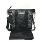 DOLCE &amp; GABBANA Leopard Print 2-Way Bag, Handbag, Shoulder Bag, Crossbody Bag, Tote Bag, Nylon/Leather, Women's, Black
