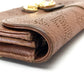LOUIS VUITTON M58124 Mahina Clutch Amelia Bifold Long Wallet in Monogram Mahina Leather, Women's, Cognac Brown