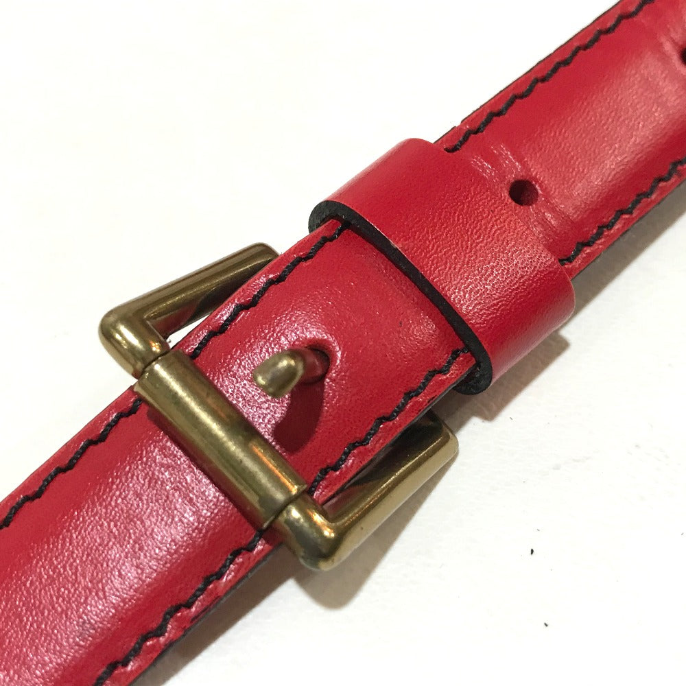 LOUIS VUITTON M52197 Epi Saint-Cloud Crossbody Pochette Shoulder Bag in Epi Leather, Women's, Castilian Red