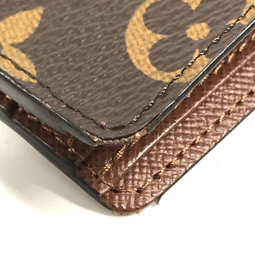 LOUIS VUITTON M60895 Monogram Portefeuille Multipull Current model, billfold wallet, bi-fold wallet Folded wallet MonogramCanvas Brown Used