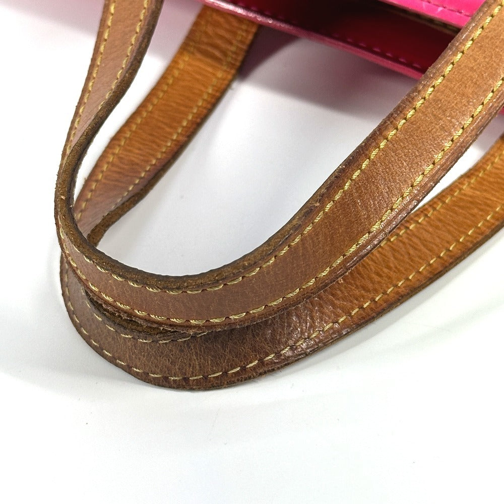 LOUIS VUITTON M91221 モノグラムヴェルニ リードPM ハンドバッグ カバン トートバッグ モノグラムヴェルニ レディース フューシャピンク ピンク - brandshop-reference