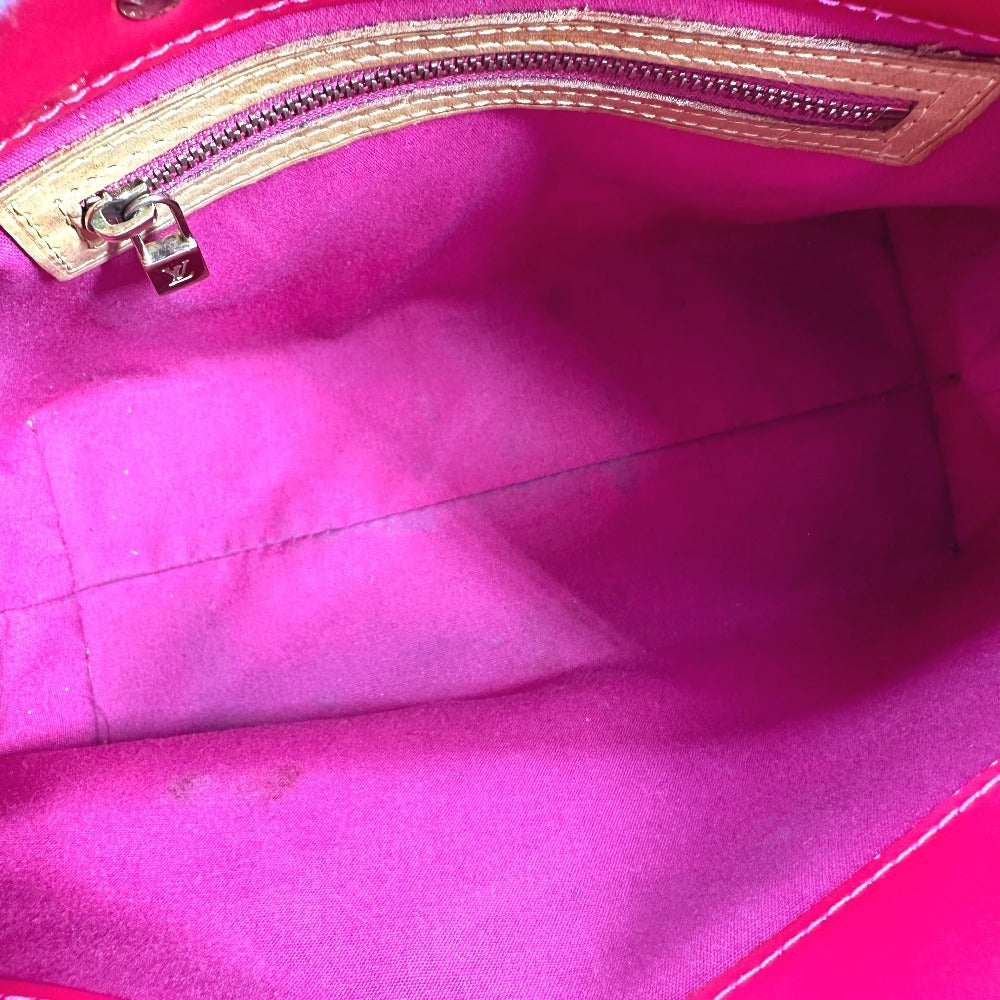 LOUIS VUITTON M91221 モノグラムヴェルニ リードPM ハンドバッグ カバン トートバッグ モノグラムヴェルニ レディース フューシャピンク ピンク - brandshop-reference