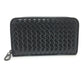 BOTTEGA VENETA 114076 イントレチャート レザー ジップアラウンドウォレット 長財布 エナメル ユニセックス - brandshop-reference