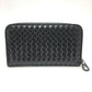 BOTTEGA VENETA 114076 イントレチャート レザー ジップアラウンドウォレット 長財布 エナメル ユニセックス - brandshop-reference