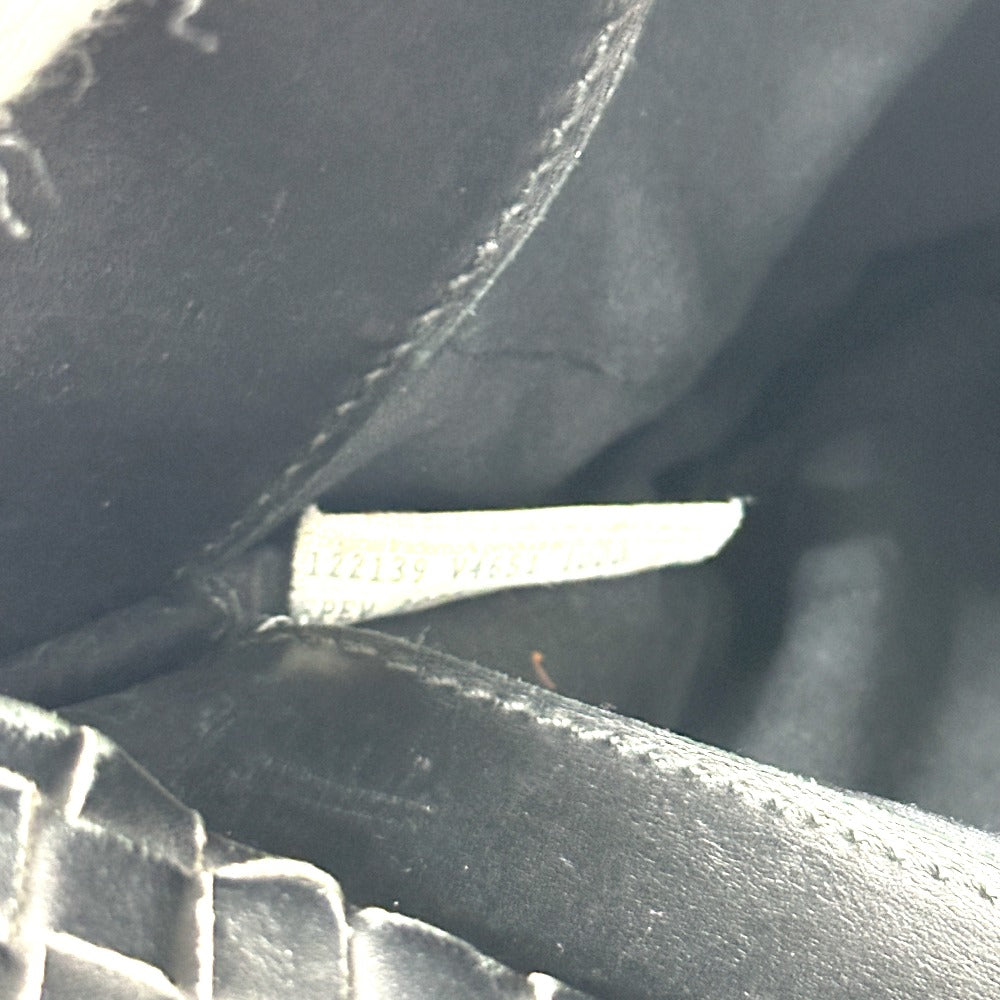 BOTTEGA VENETA 122139 Intrecciato Briefcase Bag Business Bag Leather Men's Black