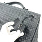 BOTTEGA VENETA 122139 Intrecciato Briefcase Bag Business Bag Leather Men's Black