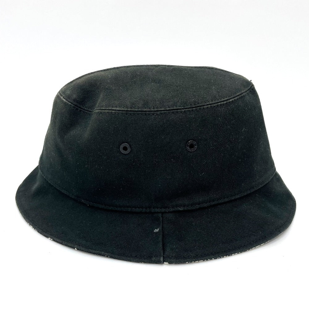 LOUIS VUITTON MP2947 Bonnet Distorted Damier Hat, Cotton, Men's, Black