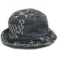 LOUIS VUITTON MP3244 Bonnet Denim Hat, LV MADE Heart, HUMANMADE Collaboration with NIGO, Cotton Hat, Men's, Noir, Black x White