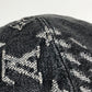 LOUIS VUITTON MP3244 Bonnet Denim Hat, LV MADE Heart, HUMANMADE Collaboration with NIGO, Cotton Hat, Men's, Noir, Black x White