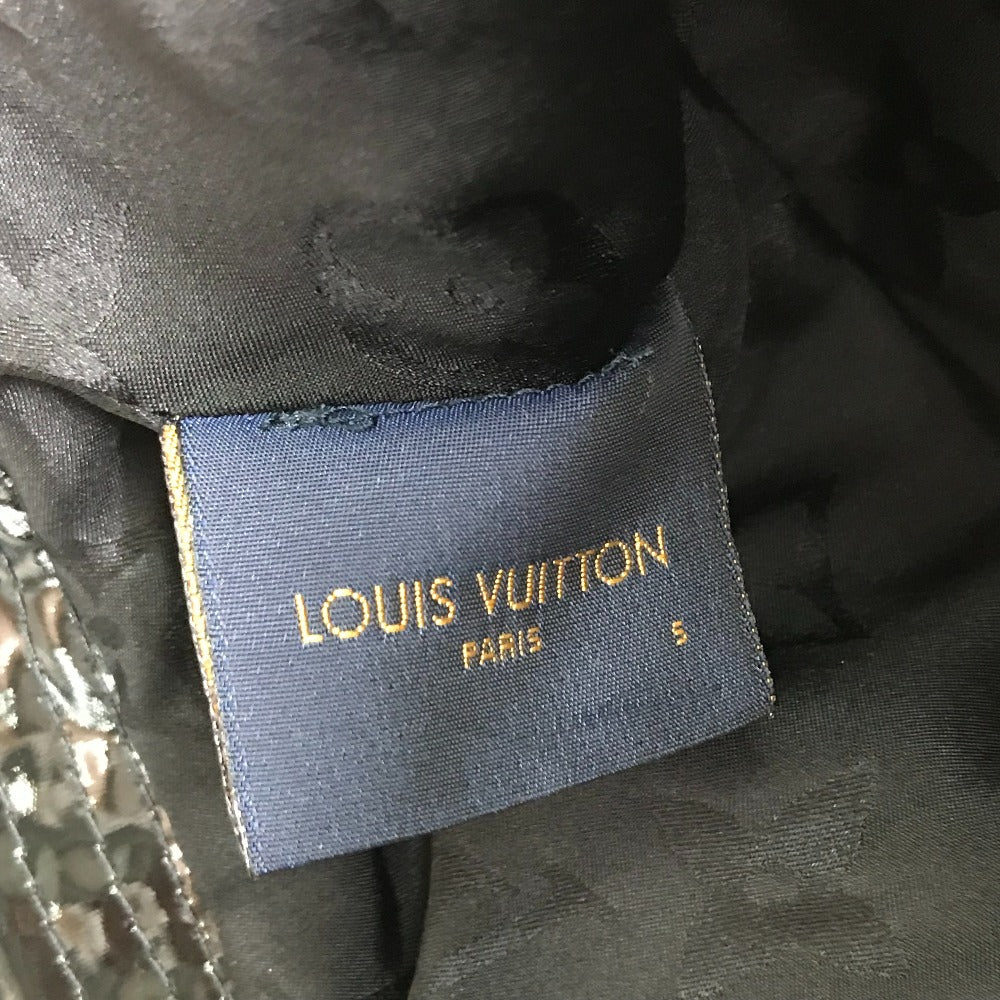 LOUIS VUITTON M77020 Monogram Flower Bob Rainy Day Hat 2021-2022AW Enamel Unisex Black