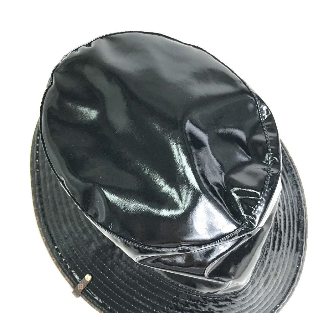 LOUIS VUITTON M77020 Monogram Flower Bob Rainy Day Hat 2021-2022AW Enamel Unisex Black