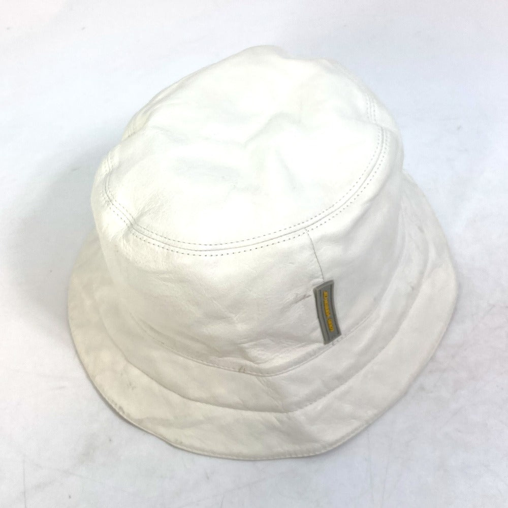 LOUIS VUITTON ルイヴィトンカップ LVCUP ハット帽 バケットハット 帽子 ハット レザー レディース ホワイト