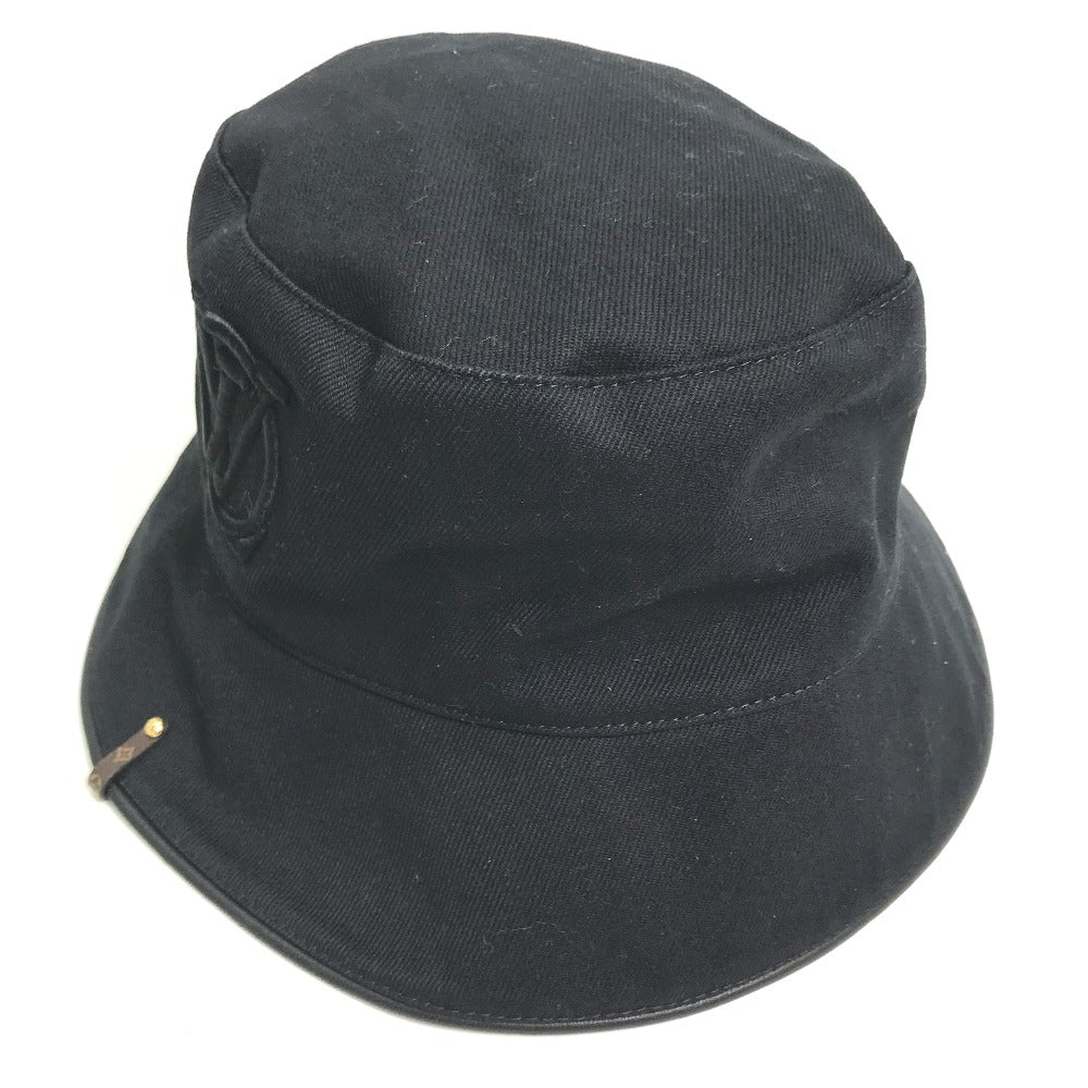 LOUIS VUITTON M7054M バケットハット・LV シティー ハット帽 帽子 バケットハット ボブハット ハット コットン レディース ブラック