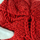 LOUIS VUITTON Pone Constance Can Badge Beanie Hat Knit Cap Wool Women's Red