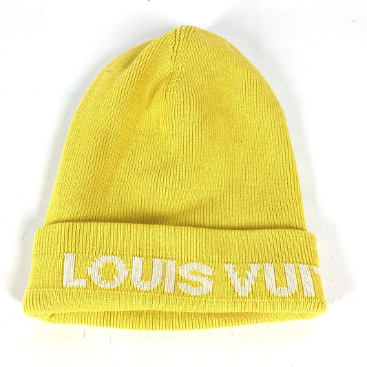 LOUIS VUITTON ルイヴィトンカップ LVCUP ロゴ ビーニー 帽子 ニット帽 ニットキャップ ニット帽 コットン メンズ - brandshop-reference