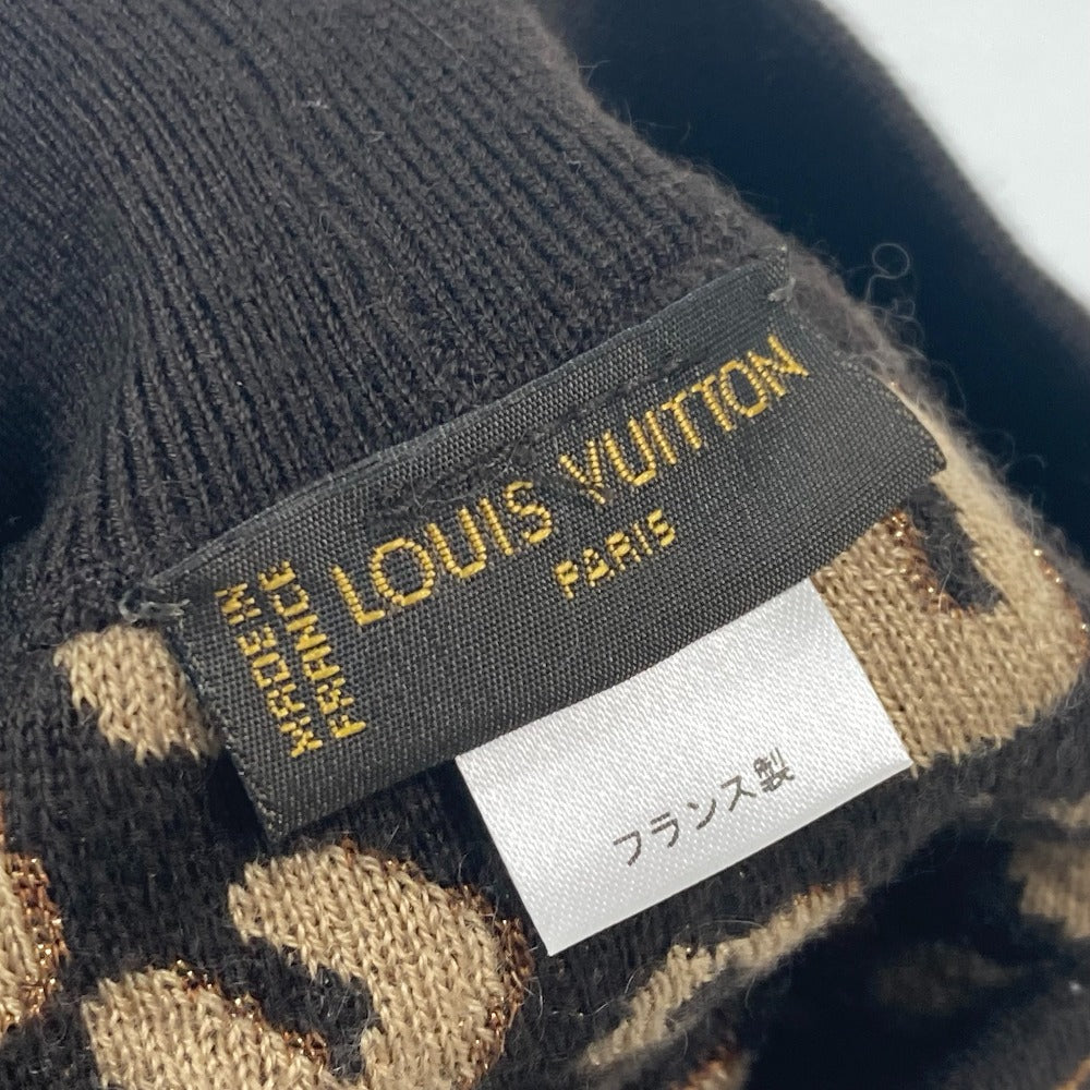 LOUIS VUITTON M74776 帽子 ベレ マイユ レオパード 豹柄 ヒョウ ...