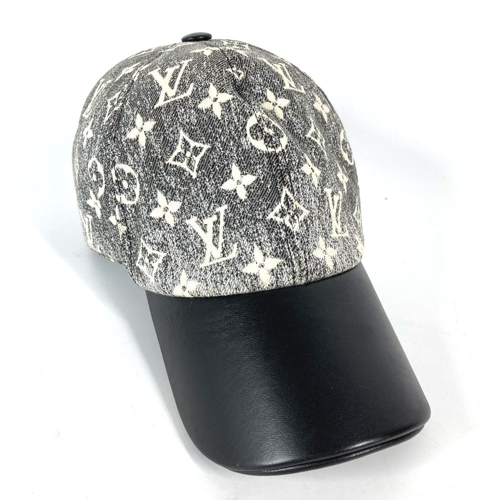 LOUIS VUITTON M7028L キャップ・モノグラム ジャカード デニム 帽子 キャップ帽 ベースボール キャップ ナイロン メンズ - brandshop-reference