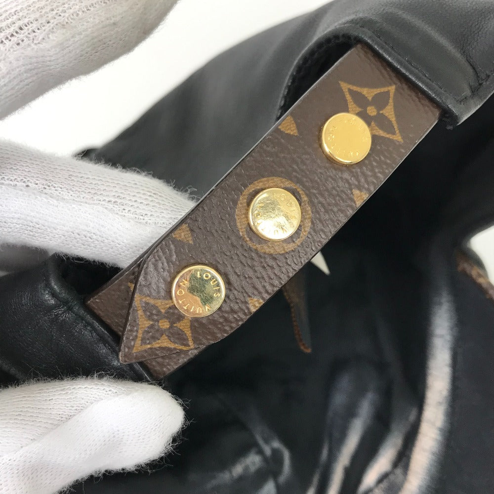 LOUIS VUITTON M76950 モノグラムフラワー キャップ・プレイ 帽子 キャップ帽 ベースボール キャップ レザー メンズ