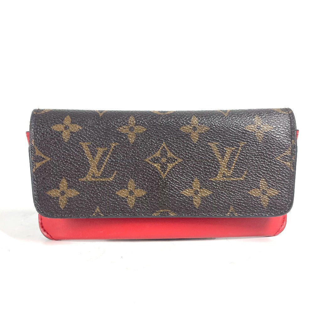 LOUIS VUITTON  GI0372 モノグラム エテュイ・リュネット ウディ 眼鏡ケース メガネ アイウェア ポーチ メガネケース モノグラムキャンバス レディース