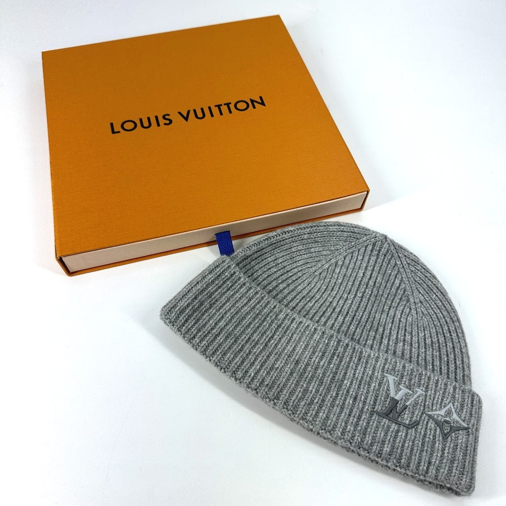LOUIS VUITTON M79140 ビーニー・LV デュアル ビーニー 帽子 ニット帽 ニットキャップ ニット帽 カシミヤ メンズ グリクレール グレー - brandshop-reference