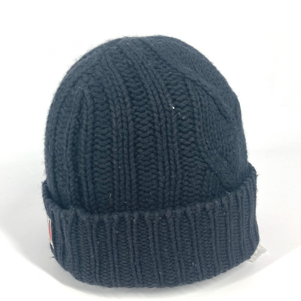 LOUIS VUITTON M75377 LVロゴ ビーニー 帽子 ニット帽 ニットキャップ ニット帽 ウール ユニセックス ブラック - brandshop-reference