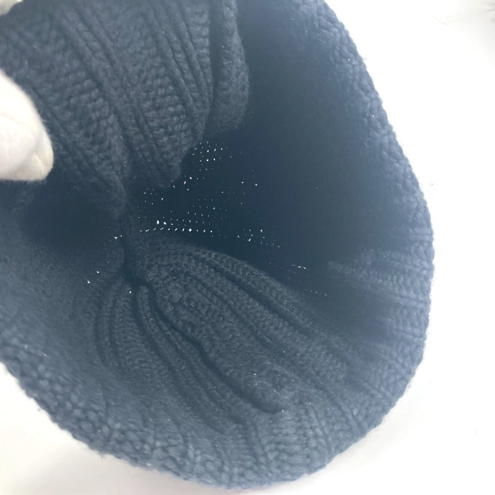 LOUIS VUITTON M75377 LVロゴ ビーニー 帽子 ニット帽 ニットキャップ ニット帽 ウール ユニセックス ブラック - brandshop-reference