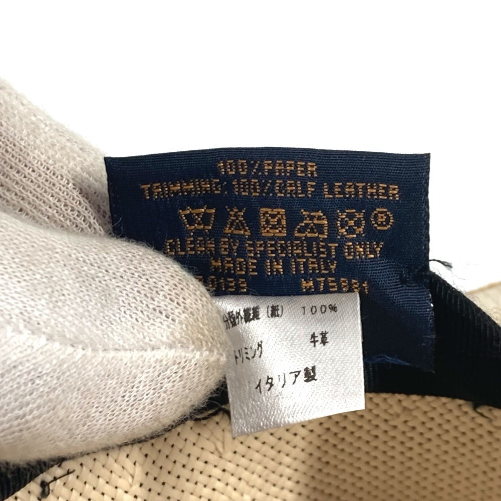 LOUIS VUITTON M75881 モノグラムエクリプス シャポー サマータイム モノグラム ハット帽 帽子 バケットハット ボブハット 麦わら帽子 ハット ペーパー ユニセックス ベージュ - brandshop-reference