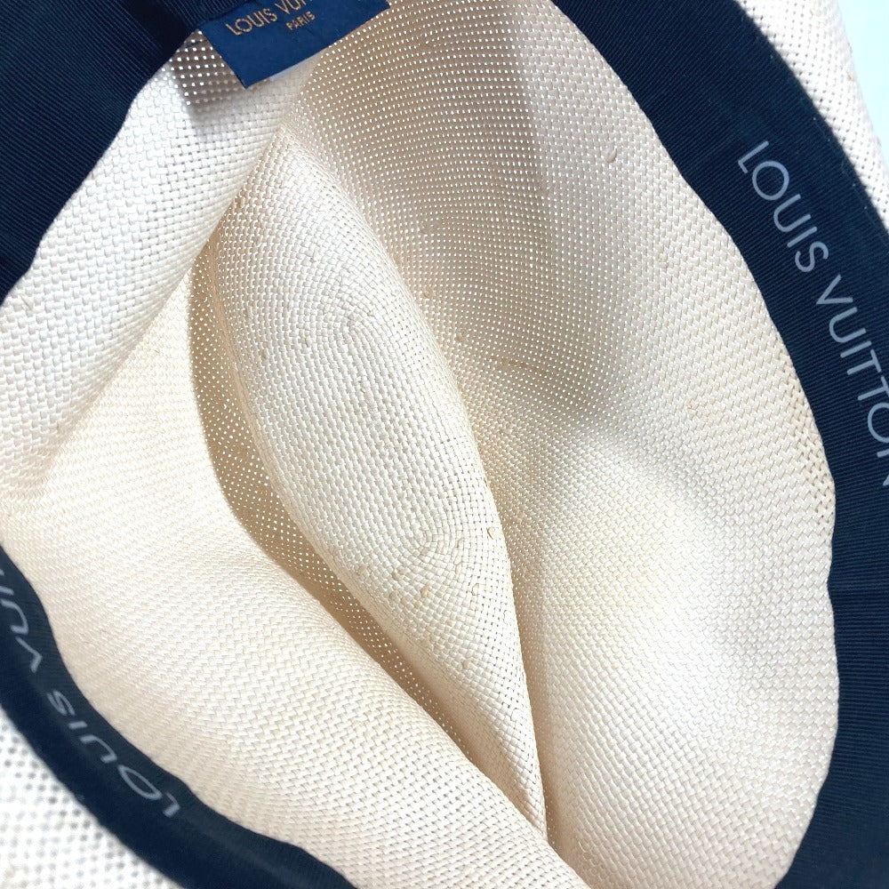 LOUIS VUITTON M75881 モノグラムエクリプス シャポー サマータイム モノグラム ハット帽 帽子 バケットハット ボブハット 麦わら帽子 ハット ペーパー ユニセックス ベージュ - brandshop-reference