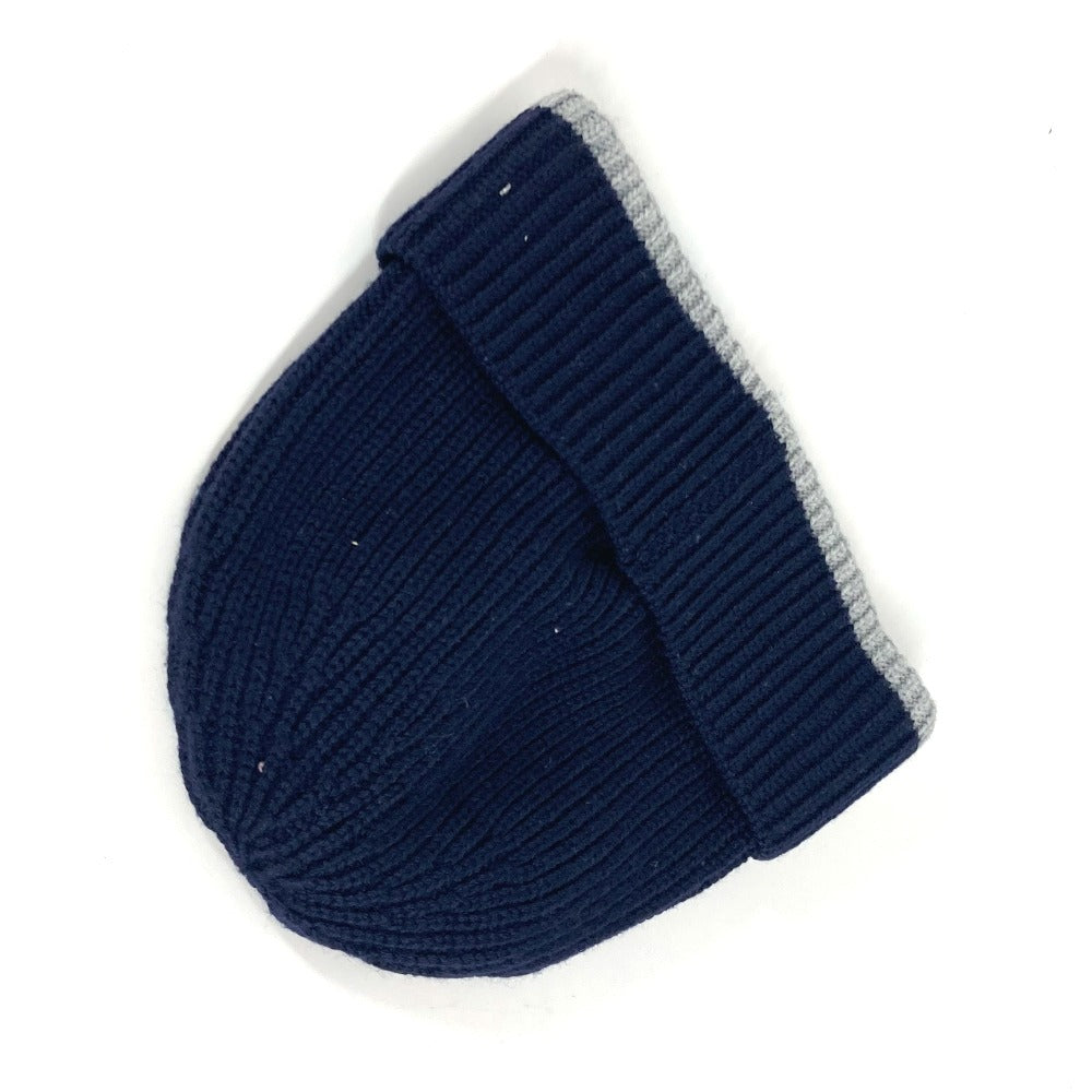 LOUIS VUITTON MP2240 ボネ グラヴィティー ビーニー 帽子 ニット帽 ニットキャップ ニット帽 ウール ユニセックス ネイビー - brandshop-reference