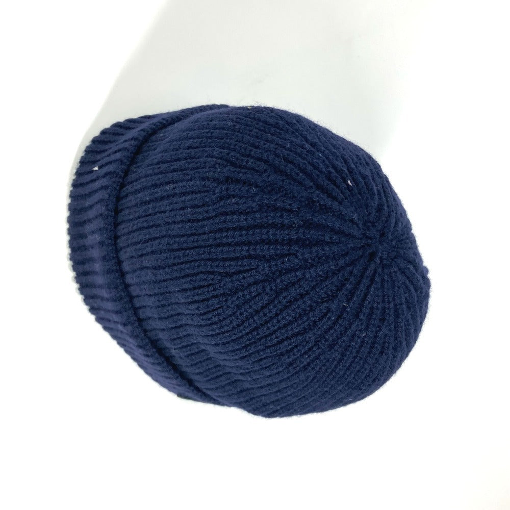 LOUIS VUITTON MP2240 ボネ グラヴィティー ビーニー 帽子 ニット帽 ニットキャップ ニット帽 ウール ユニセックス ネイビー - brandshop-reference