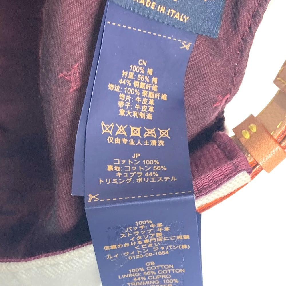 LOUIS VUITTON M7176L キャップ リーグ 帽子 キャップ帽 ベースボール キャップ コットン ユニセックス ホワイト - brandshop-reference