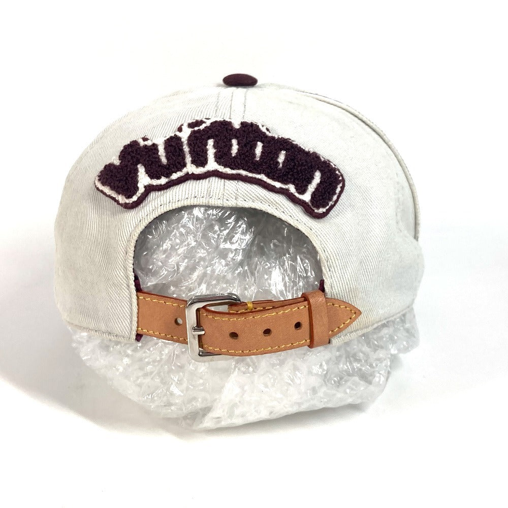 LOUIS VUITTON M7176L キャップ リーグ 帽子 キャップ帽 ベースボール キャップ コットン ユニセックス ホワイト - brandshop-reference