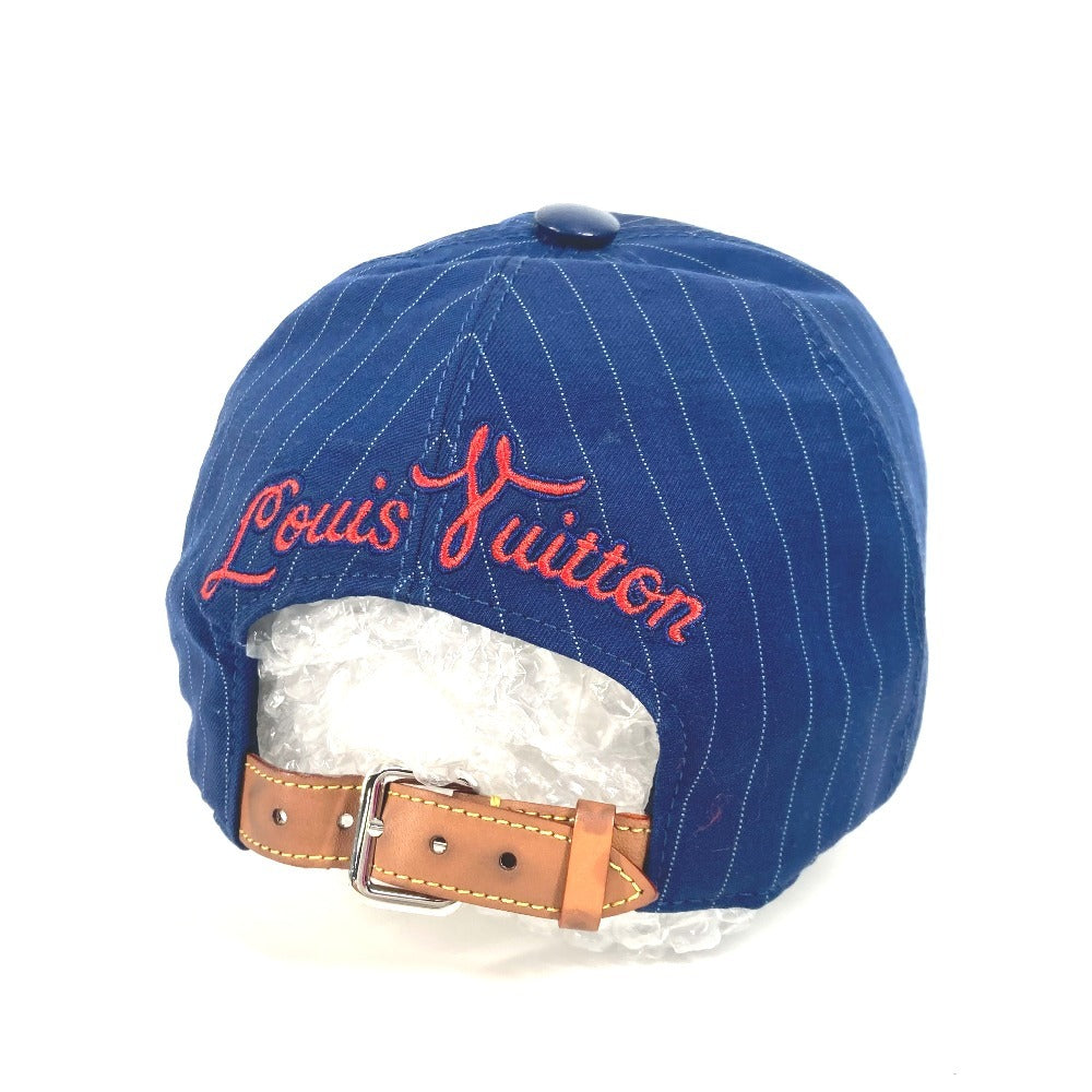 LOUIS VUITTON M7007M キャスケット・LVバーシティ 帽子 キャップ帽 ベースボール キャップ コットン ユニセックス ネイビー - brandshop-reference