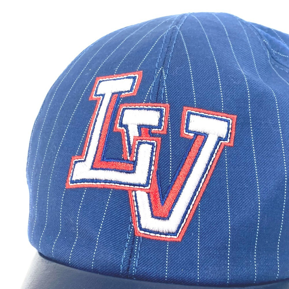 LOUIS VUITTON M7007M キャスケット・LVバーシティ 帽子 キャップ帽 ベースボール キャップ コットン ユニセックス ネイビー - brandshop-reference