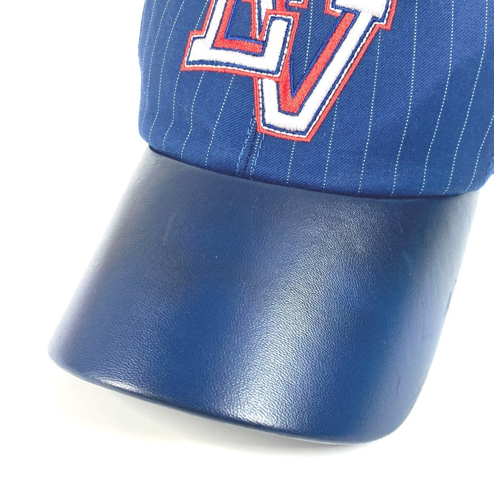 LOUIS VUITTON M7007M キャスケット・LVバーシティ 帽子 キャップ帽 ベースボール キャップ コットン ユニセックス ネイビー - brandshop-reference