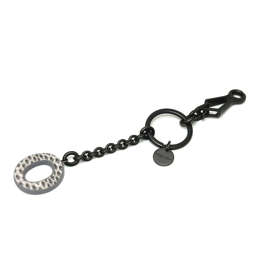 BOTTEGA VENETA イニシャル O バックチャーム キーホルダー メタル レディース シルバー - brandshop-reference
