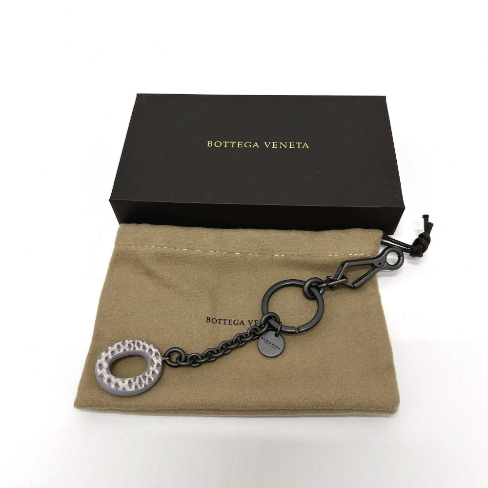BOTTEGA VENETA イニシャル O バックチャーム キーホルダー メタル レディース シルバー - brandshop-reference