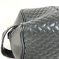BOTTEGA VENETA Intrecciato Clutch Bag Pouch Second Bag Leather Unisex Dark Gray