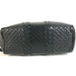 BOTTEGA VENETA Intrecciato Clutch Bag Pouch Second Bag Leather Unisex Dark Gray