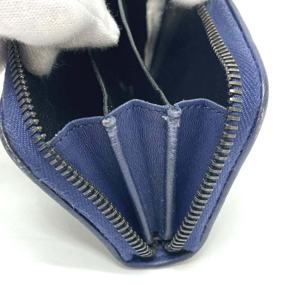 BOTTEGA VENETA 114075 イントレチャート 小銭入れ コインケース レザー レディース ブルー