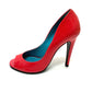 BOTTEGA VENETA open toe heel shoes pumps enamel Red 7 Used