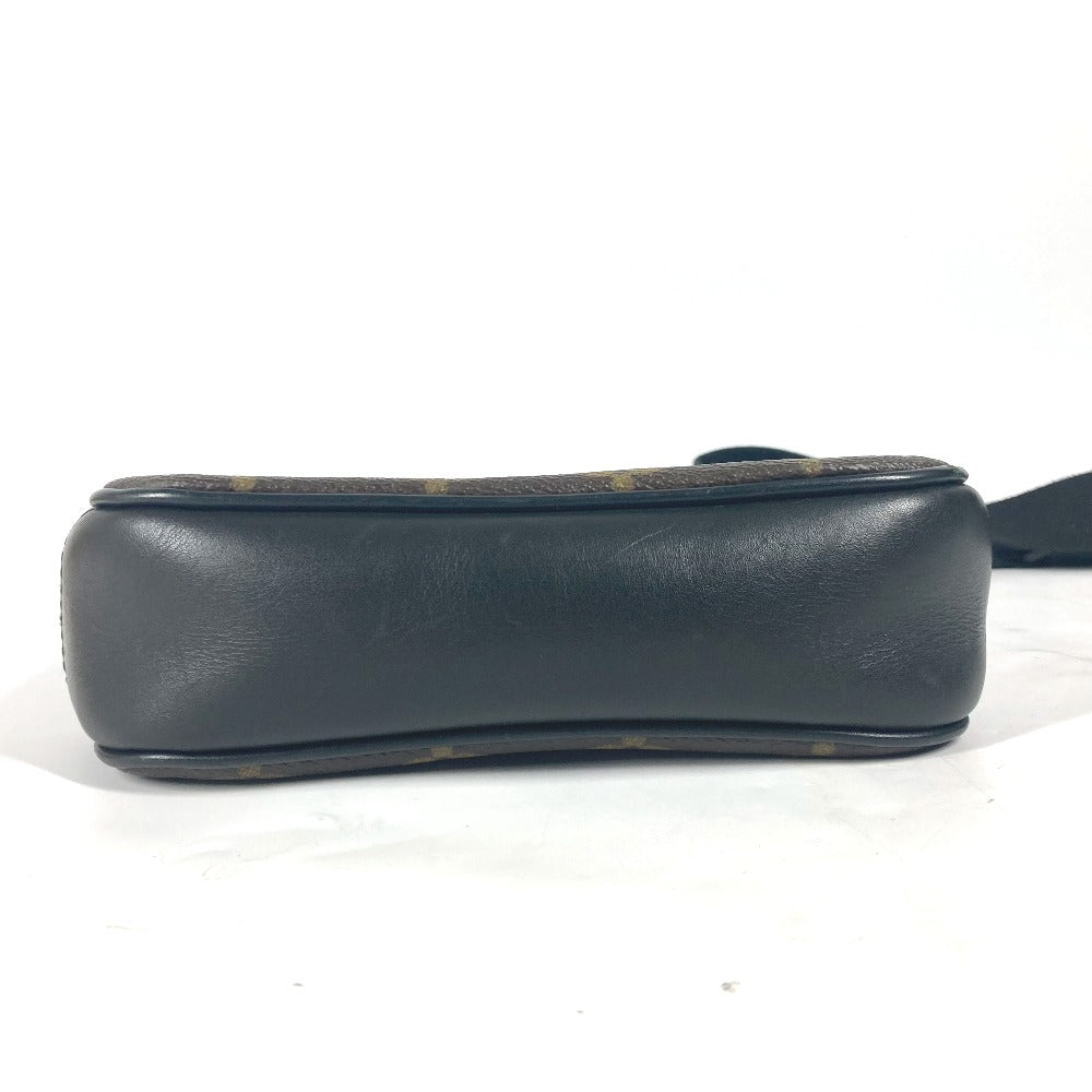 LOUIS VUITTON M56717 モノグラムマカサー バスPM ポシェット カバン フラップ 斜め掛け ショルダーバッグ モノグラムマカサーキャンバス ユニセックス ブラウン - brandshop-reference