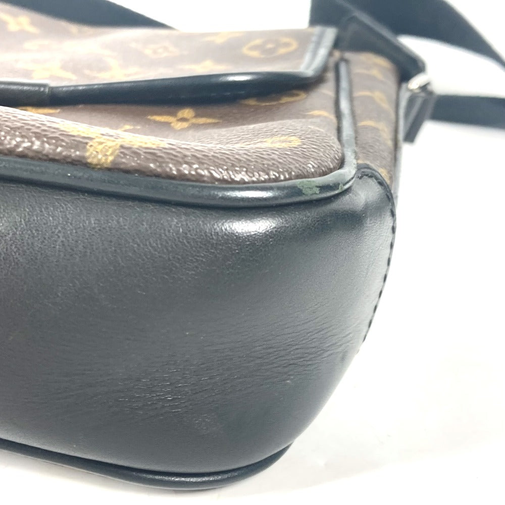 LOUIS VUITTON M56717 モノグラムマカサー バスPM ポシェット カバン フラップ 斜め掛け ショルダーバッグ モノグラムマカサーキャンバス ユニセックス ブラウン - brandshop-reference