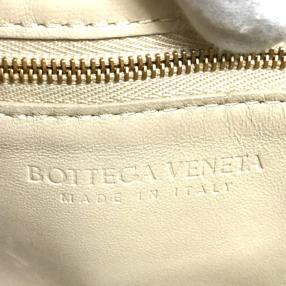 BOTTEGA VENETA 717506 パデッド カセット カバン ショルダーバッグ レザー レディース ベージュ - brandshop-reference