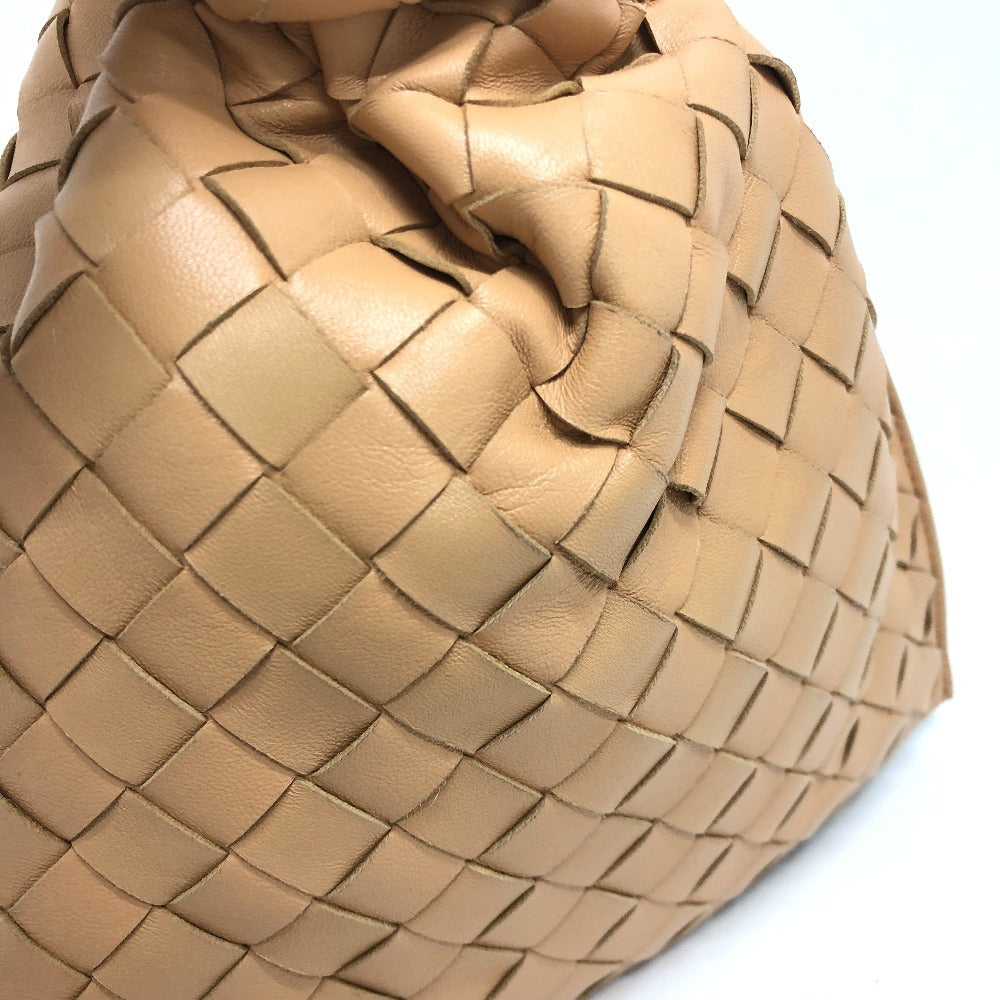 BOTTEGA VENETA 652001 イントレチャート ミニ ザ ツイスト ハンドバック 手持ちカバン カバン バック ハンドバッグ レザー レディース ベージュ