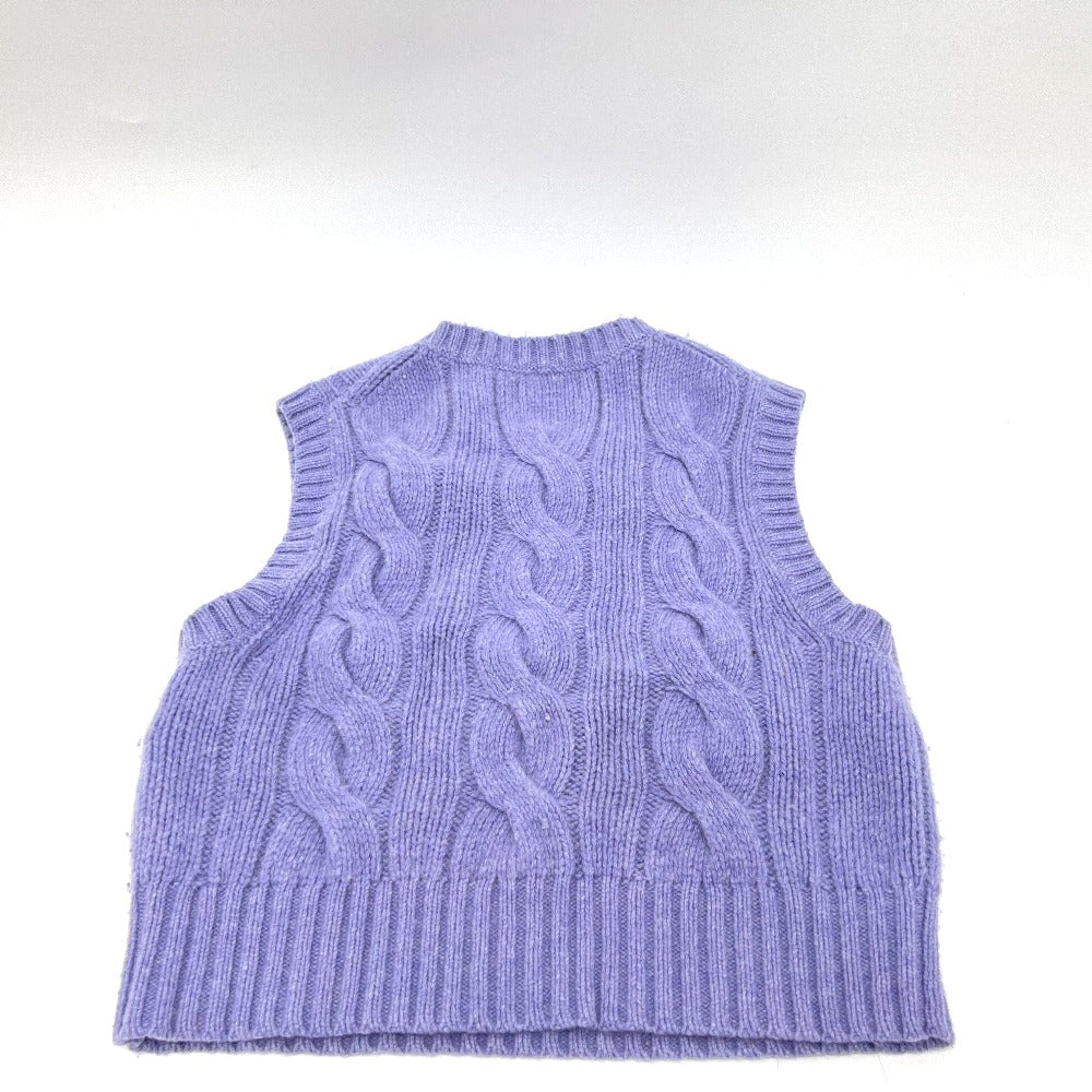 Polo Ralph Lauren Knit Apparel Tops Vest Cotton Women's Purple