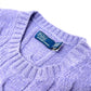 Polo Ralph Lauren Knit Apparel Tops Vest Cotton Women's Purple
