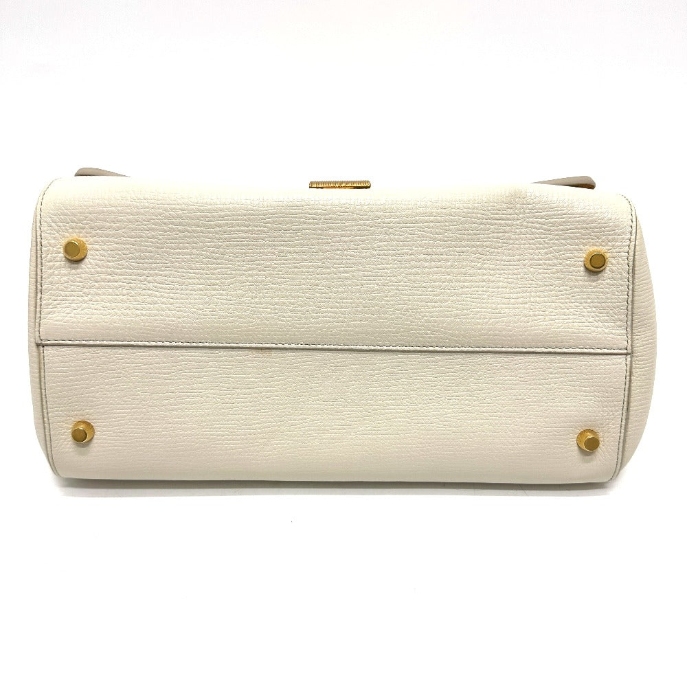 BOTTEGA VENETA 410721 パルメラート アングル カバン 肩掛け 斜め掛け ショルダーバッグ レザー レディース アイボリー ホワイト - brandshop-reference