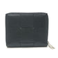 BOTTEGA VENETA 681191 Maxi Intrecciato Cassette Zip wallet accessory Folded wallet Leather Black Used